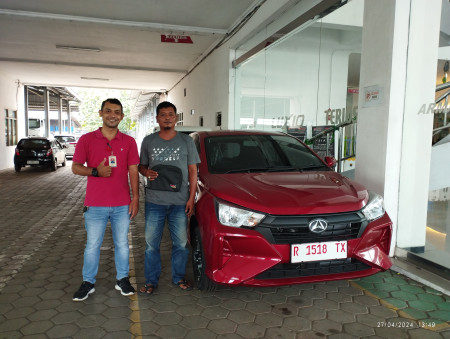 Ayla 1.0 X MT Ruby Red - Daihatsu Purwokerto